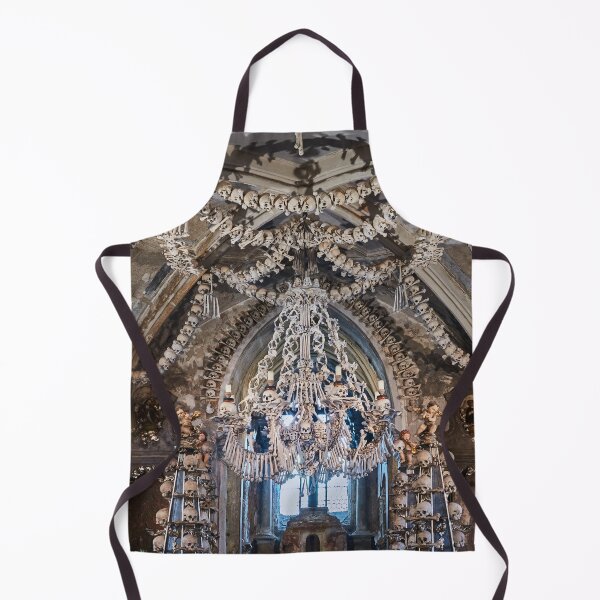 Item preview, Sedlec Ossuary Interior Photo Art, Skull Bone Church designed and sold by Sedlec Ossuary Project.