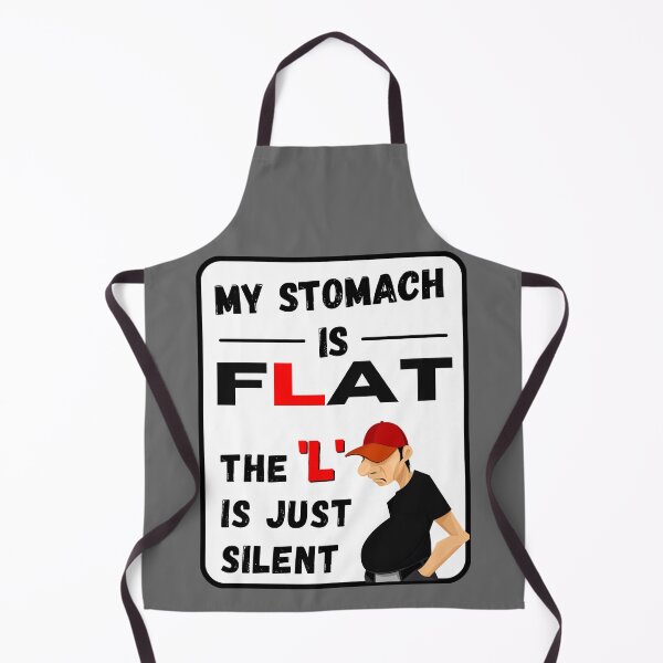 Item preview, I am not fat my belly is flat funny design weight related  designed and sold by MAD-STREETWEAR.