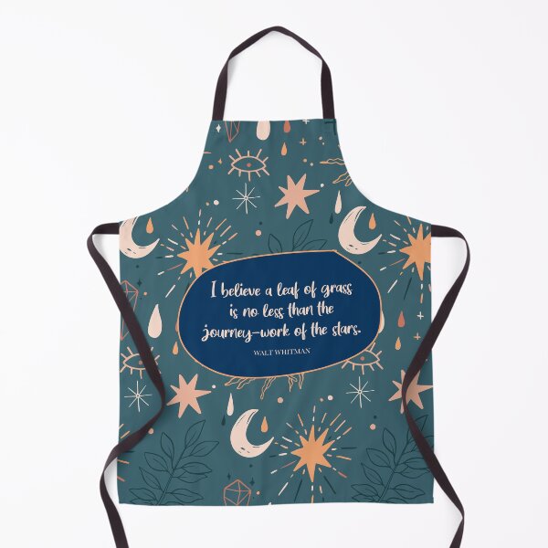Item preview, I believe a leaf of grass is no less than the journey-work of the stars. ― Walt Whitman designed and sold by StudioCitrine.
