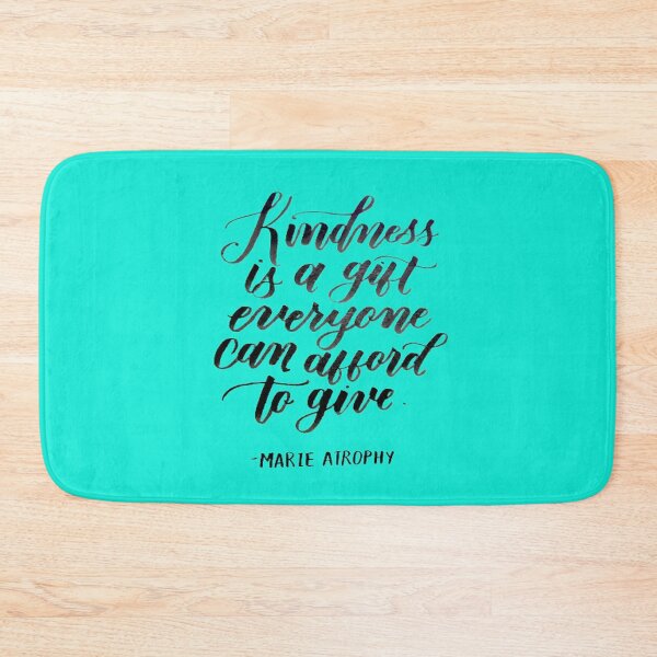 Item preview, Kindness is a gift- Calligraphy quote by Marie Atrophy designed and sold by melodicsublime1.