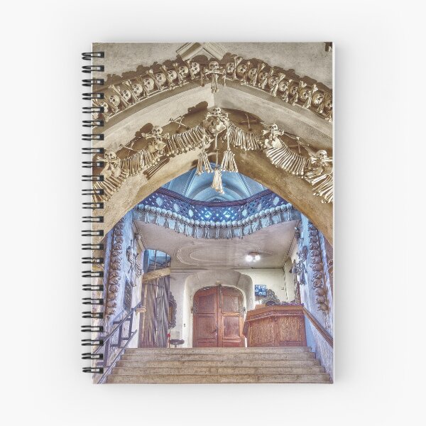 Item preview, Sedlec Ossuary Entrance Photo Art, Skull Bone Church designed and sold by Sedlec Ossuary Project.