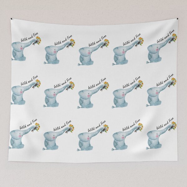 Item preview, Elephant Lover Movement - Elephan - Wild and Free designed and sold by bsrishika.