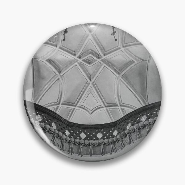 Item preview, Sedlec Ossuary Entrance Photo Art, Skull Bone Church designed and sold by Sedlec Ossuary Project.