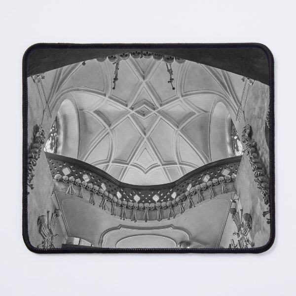 Item preview, Sedlec Ossuary Entrance Photo Art, Skull Bone Church designed and sold by Sedlec Ossuary Project.