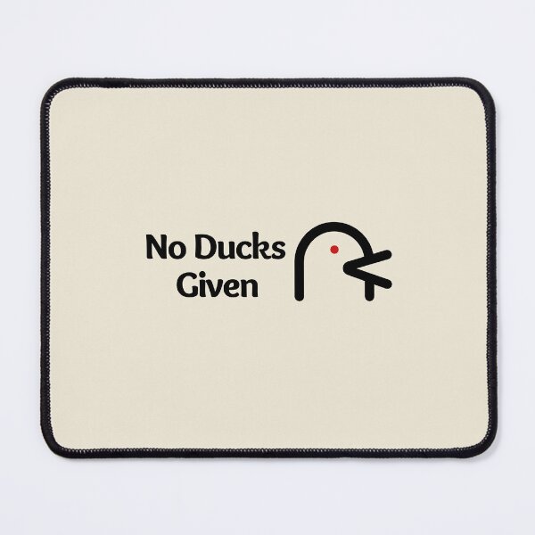 Item preview, No Ducks Given - Sarcastic and Funny Cute Curse Word Saying designed and sold by JoyTop.