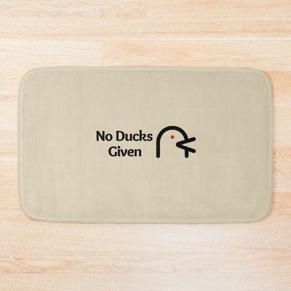 Item preview, No Ducks Given - Sarcastic and Funny Cute Curse Word Saying designed and sold by JoyTop.