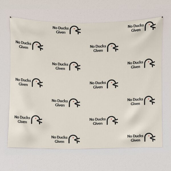 Item preview, No Ducks Given - Sarcastic and Funny Cute Curse Word Saying designed and sold by JoyTop.
