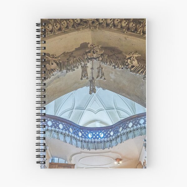 Item preview, Sedlec Ossuary Entrance Photo Art, Skull Bone Church designed and sold by Sedlec Ossuary Project.