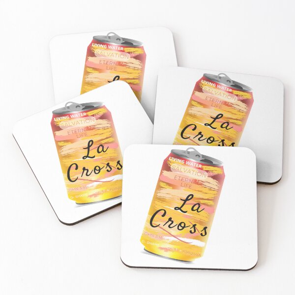 Item preview, La Cross 90s Christian Spoof of La Croix designed and sold by MochaMeli.