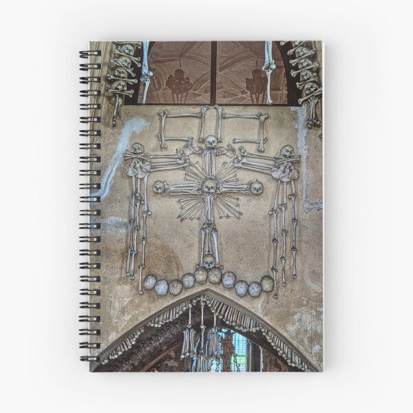 Item preview, Sedlec Ossuary Entrance Photo Art, Skull Bone Church designed and sold by Sedlec Ossuary Project.