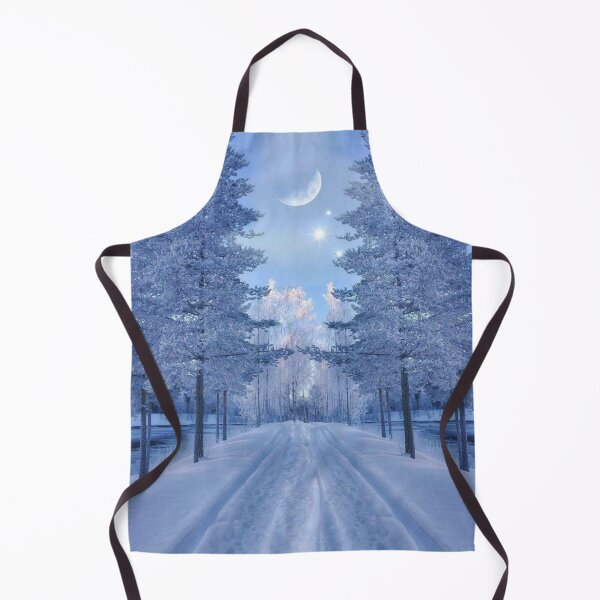 Item preview, The snowy path to the moon. designed and sold by Karine Dupras.
