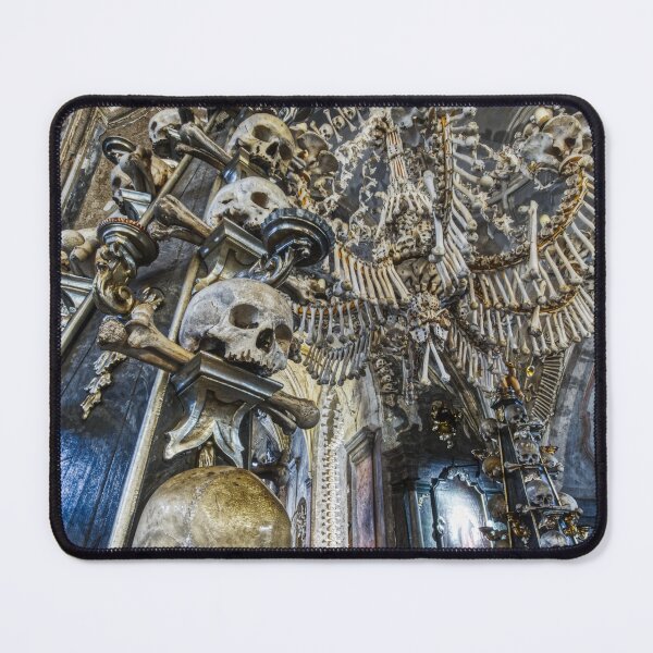 Item preview, Sedlec Ossuary Column Photo Art, Skull Bone Church designed and sold by Sedlec Ossuary Project.