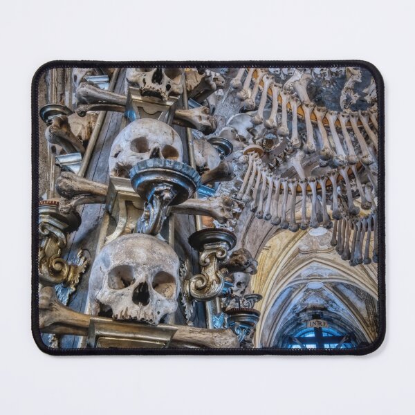 Item preview, Sedlec Ossuary Column Photo Art, Skull Bone Church designed and sold by Sedlec Ossuary Project.