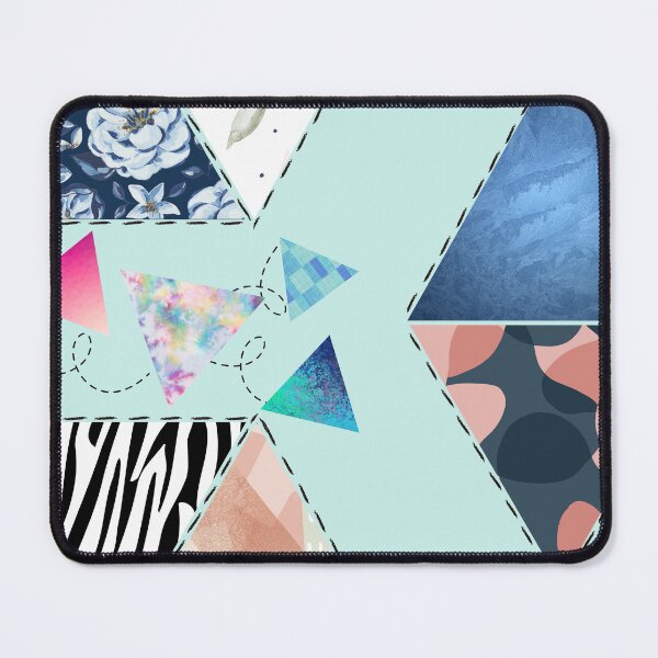 Item preview, Fun Happy Colorful Quilted Pattern - Abstract Geometric Pattern designed and sold by Reelippy.