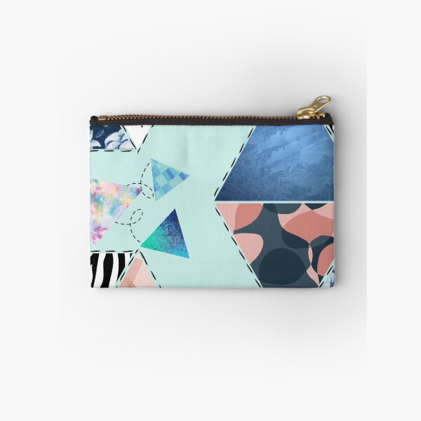 Item preview, Fun Happy Colorful Quilted Pattern - Abstract Geometric Pattern designed and sold by Reelippy.