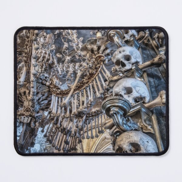 Item preview, Sedlec Ossuary Column Photo Art, Skull Bone Church designed and sold by Sedlec Ossuary Project.