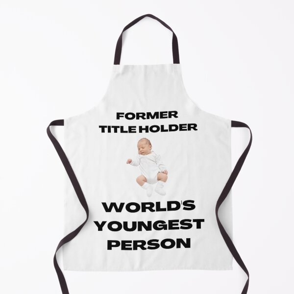 Item preview, Former Title Holder World's Youngest Person designed and sold by Javamba.