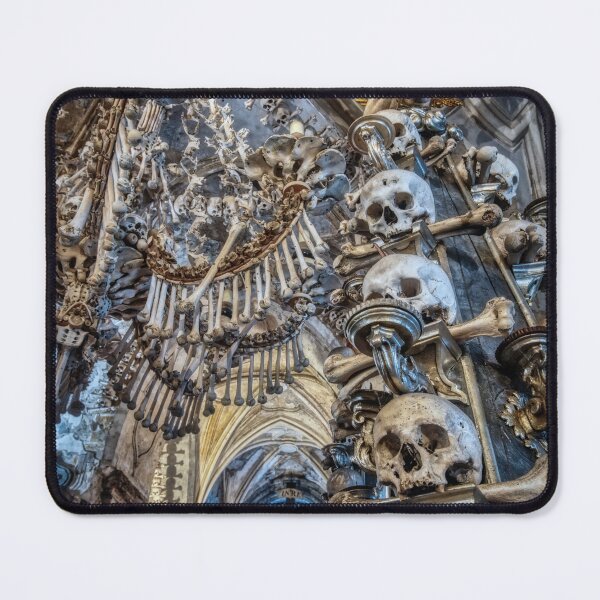 Item preview, Sedlec Ossuary Column Photo Art, Skull Bone Church designed and sold by Sedlec Ossuary Project.