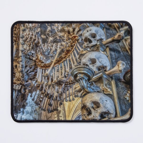 Item preview, Sedlec Ossuary Column Photo Art, Skull Bone Church designed and sold by Sedlec Ossuary Project.