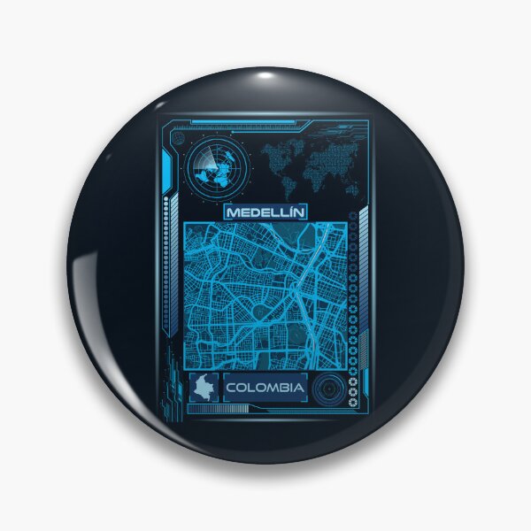 Item preview, MEDELLIN MAP COLOMBIA designed and sold by hatimelhag.