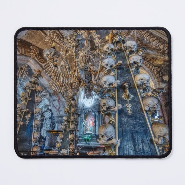 Item preview, Sedlec Ossuary Column Photo Art, Skull Bone Church designed and sold by Sedlec Ossuary Project.