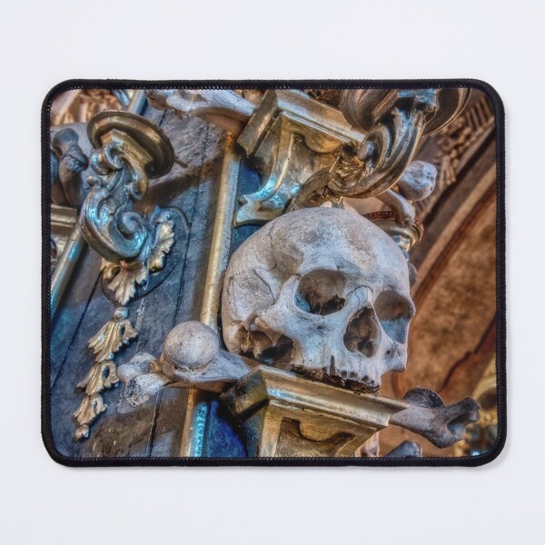 Item preview, Sedlec Ossuary Column Photo Art, Skull Bone Church designed and sold by Sedlec Ossuary Project.
