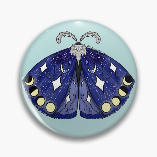 Item preview, Midnight Moth designed and sold by 3ratsandacrow.