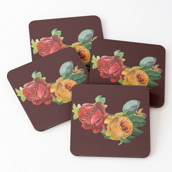 Item preview, Roses Red Yellow Queen Hybrid Tea Roses designed and sold by G-M-Designs.