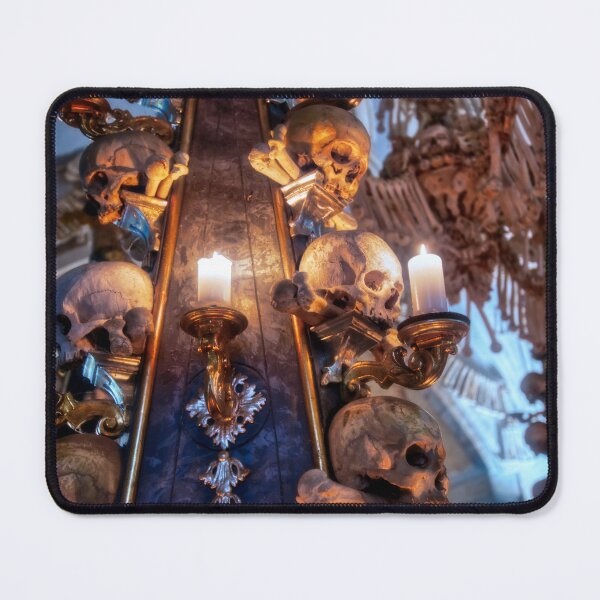 Item preview, Sedlec Ossuary Column Photo Art, Skull Bone Church designed and sold by Sedlec Ossuary Project.