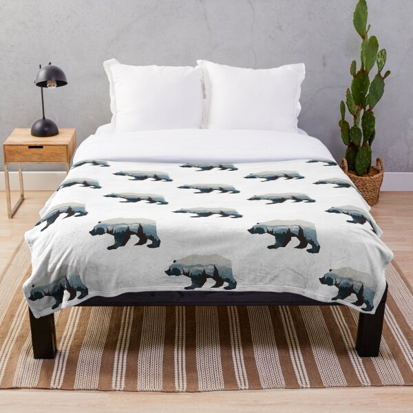 Item preview, Snow Mountain Bear designed and sold by MakeTrendy.