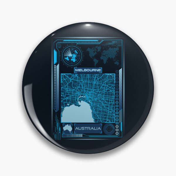 Item preview, MELBOURNE MAP AUSTRALIA designed and sold by hatimelhag.