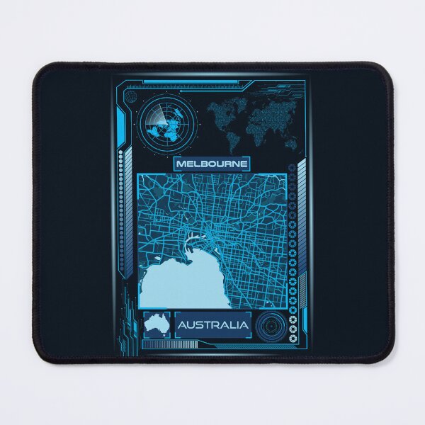 Item preview, MELBOURNE MAP AUSTRALIA designed and sold by hatimelhag.