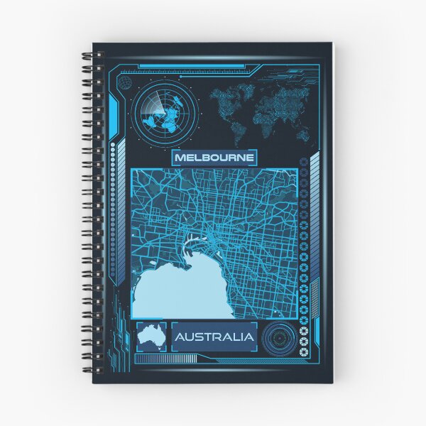 Item preview, MELBOURNE MAP AUSTRALIA designed and sold by hatimelhag.