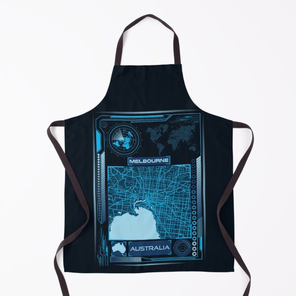 Item preview, MELBOURNE MAP AUSTRALIA designed and sold by hatimelhag.