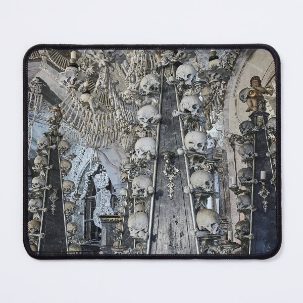 Item preview, Sedlec Ossuary Column Photo Art, Skull Bone Church designed and sold by Sedlec Ossuary Project.