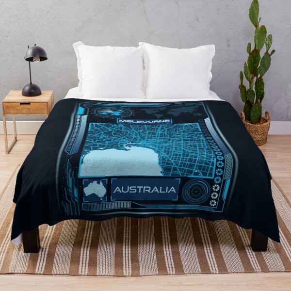 Item preview, MELBOURNE MAP AUSTRALIA designed and sold by hatimelhag.