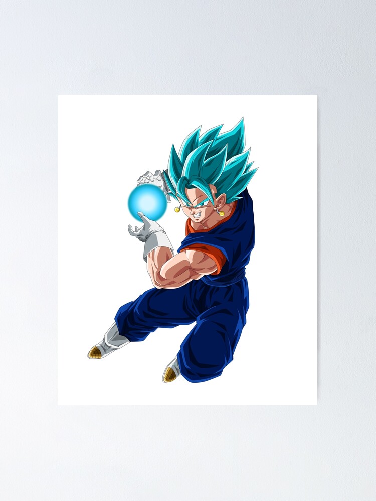 Vegetto Super Saiyajin Blue - Vegito DBZ Poster for Sale by Art
