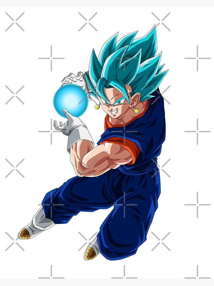 Vegetto Super Saiyajin Blue - Vegito DBZ Art Board Print for Sale, saiyajin  