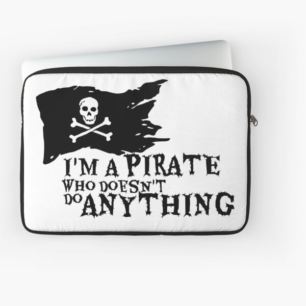I DON'T DO ANYTHING Laptop Sleeve