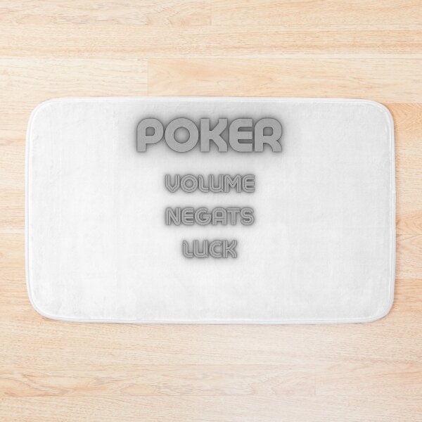 Item preview, Poker Volume Negates Luck designed and sold by ChessPoker.