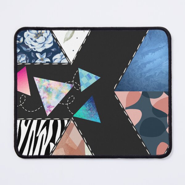Item preview, Fun Happy Colorful Quilted Pattern - Abstract Geometric Pattern designed and sold by Reelippy.