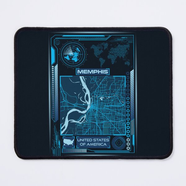 Item preview, MEMPHIS MAP USA designed and sold by hatimelhag.