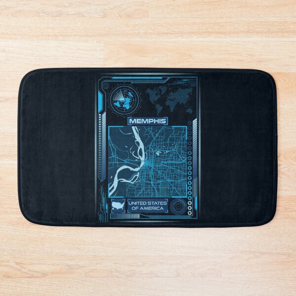 Item preview, MEMPHIS MAP USA designed and sold by hatimelhag.