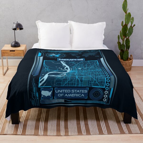 Item preview, MEMPHIS MAP USA designed and sold by hatimelhag.