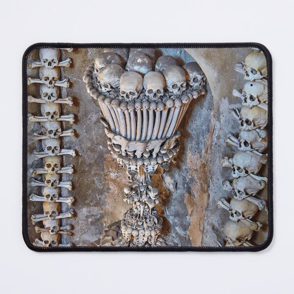 Item preview, Sedlec Ossuary Chalice Photo Art, Skull Bone Church designed and sold by Sedlec Ossuary Project.