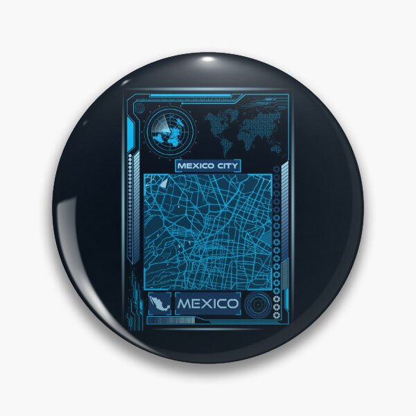 Item preview, MEXICO CITY MAP MEXICO designed and sold by hatimelhag.