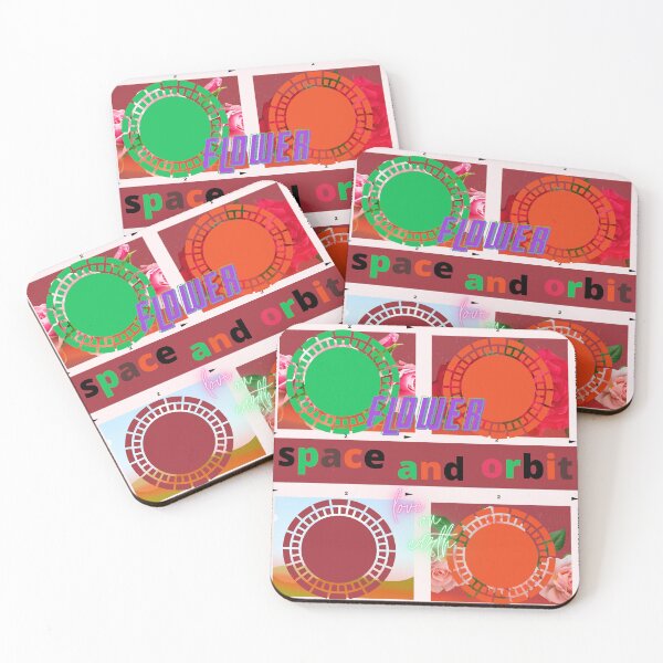 Item preview, Space ,earth filled with flowers and love this orbit . designed and sold by mapacs100.