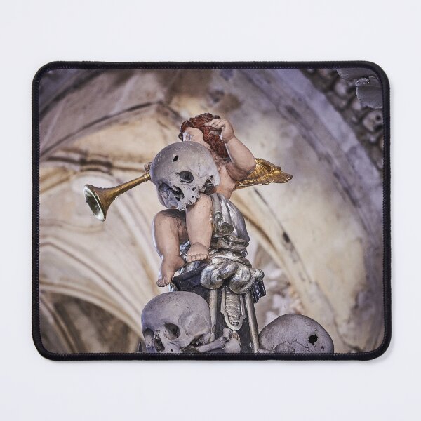 Item preview, Sedlec Ossuary Cherub Photo Art, Skull Bone Church designed and sold by Sedlec Ossuary Project.