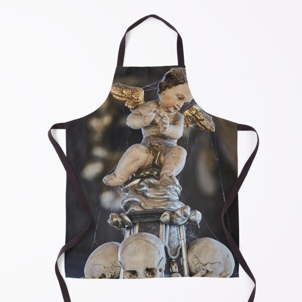 Item preview, Sedlec Ossuary Cherub Photo Art, Skull Bone Church designed and sold by Sedlec Ossuary Project.