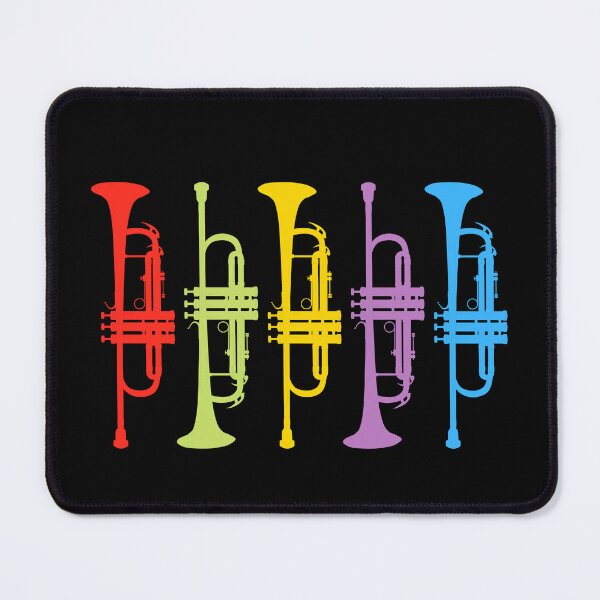 Item preview, Colourful Trumpet Art For Trumpet Players And Music Lovers - Trumpet Art designed and sold by Funwithmusic.